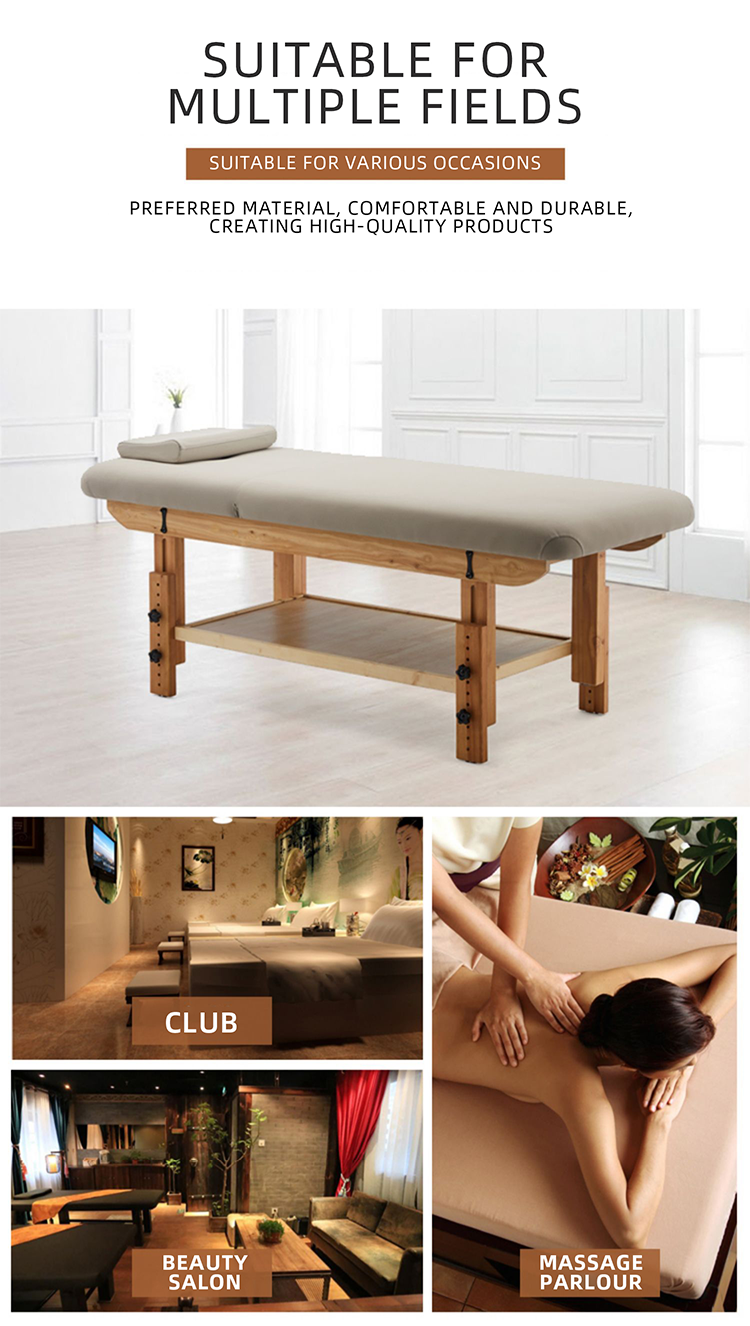 Good Price Wooden Professional Lightweight Massage Bed Massage SPA Table Massage Table