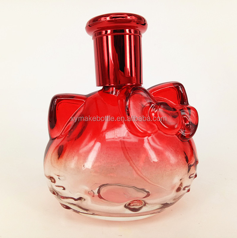 strawberry shape perfume bottle with pretty cap