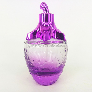 strawberry shape perfume bottle with pretty cap