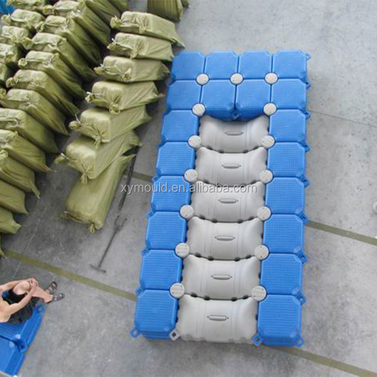 China factory wholesale encapsulated dock floats plastic floating boat docks