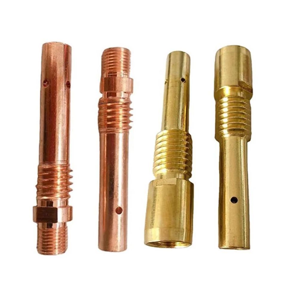 Welding Contact Tip Adaptors for MIG Torch Accessory Gas Welder Weld Spare Parts Pana/OTC Copper Contact Tip Holder