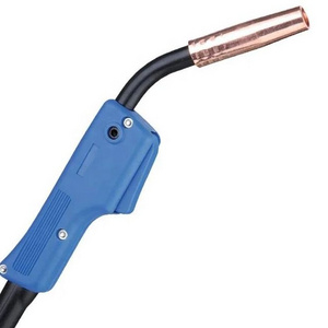 OTC Air Cooled Hand Torch MIG/MAG/CO2 Welding Gun Blue Portable Gas Torch OTC 200A with Euro Connector 3/4/5 Meters