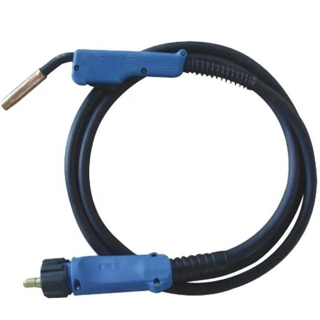 OTC Air Cooled Hand Torch MIG/MAG/CO2 Welding Gun Blue Portable Gas Torch OTC 200A with Euro Connector 3/4/5 Meters