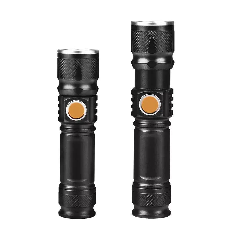 Outdoor portable multi-scene high lumen long distance usb rechargeable waterproof led tactical flashlight