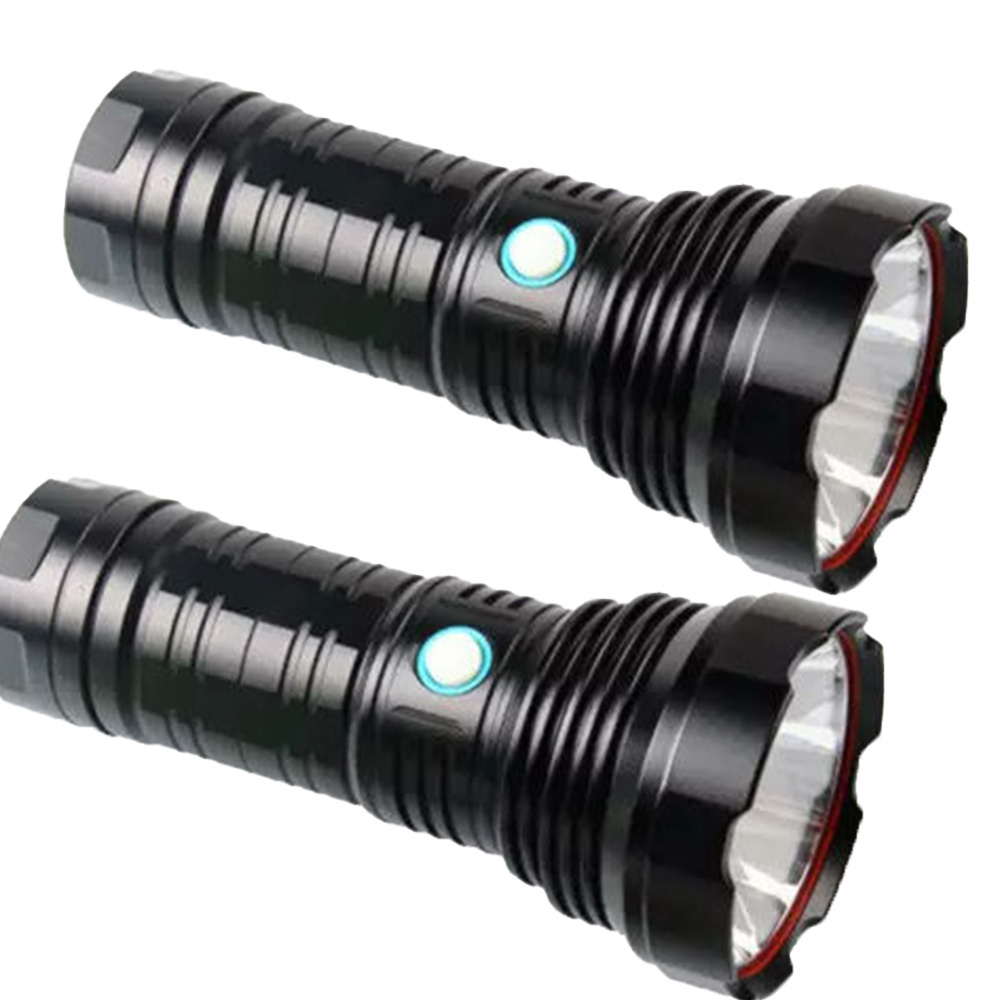 Waterproof Rechargeable T40 1000lm aluminium alloy Water Resistant 5 led modes High Powered FlashLights