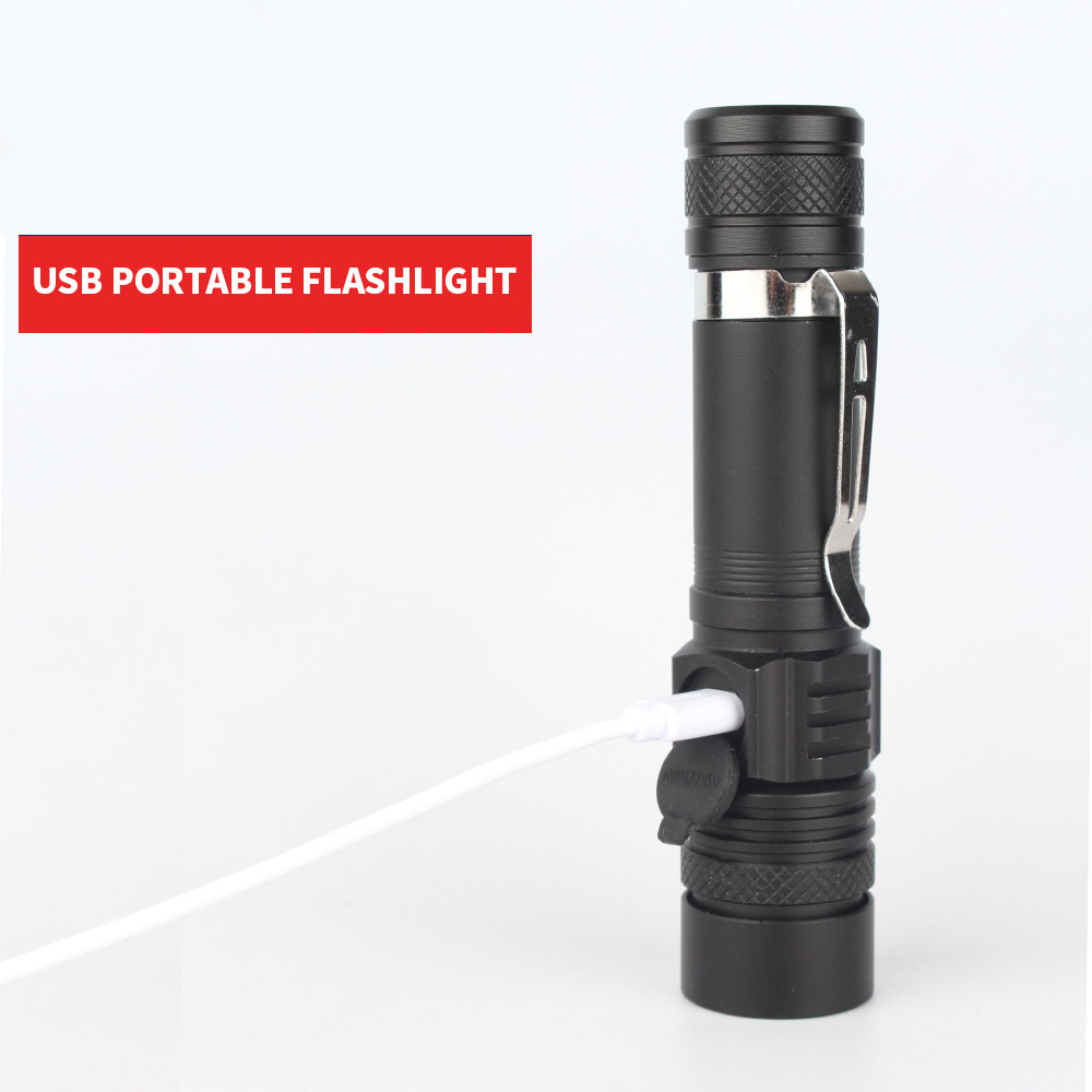 Super Bright High Power 18650 EDC Portable Led Torch Light Mini Torchlight Rechargeable Tactical Led Flashlight 90 Convenient 80