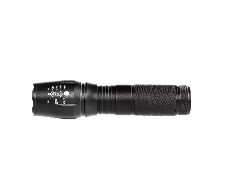 New High Lumens 5 Modes LED Aluminum Zoomable self defense Flashlights for Emergency and Camping