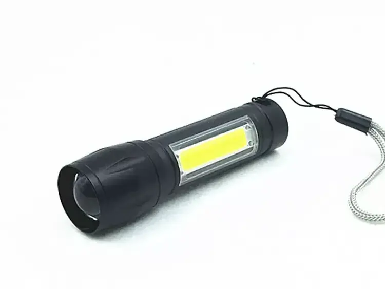 Factory direct sales Aluminum EDC portable super bright Small Torch USB Mini zoomable rechargeable COB LED Flashlight