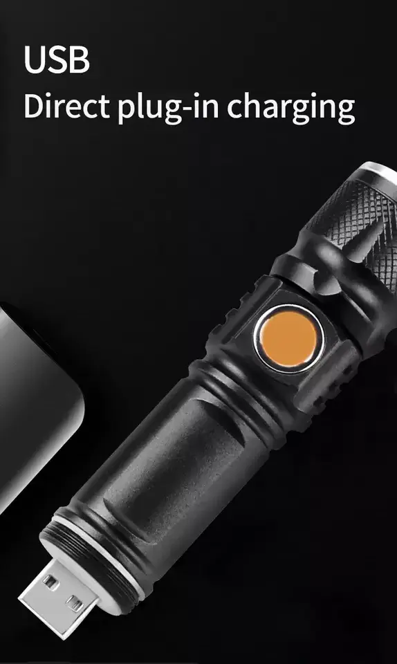 High quality hot sale aluminum high power high lighting rechargeable underwater available led flashlight