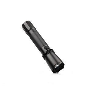 Rechargeable strong light explosion-proof waterproof LED tactical column flashlight