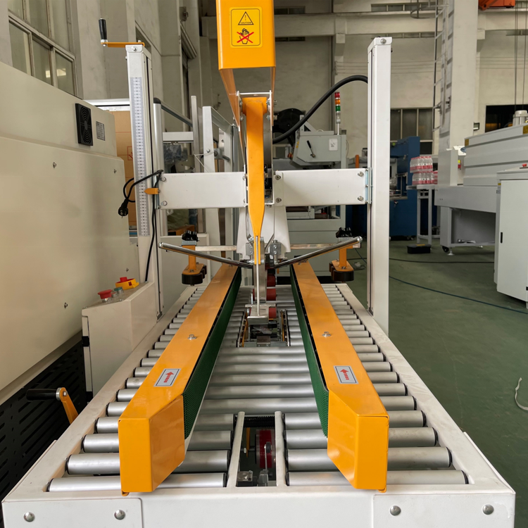 Automatic folding and sealing machine Automatic folding cover Tape sealing packing machine Hot melt adhesive carton sealing mach