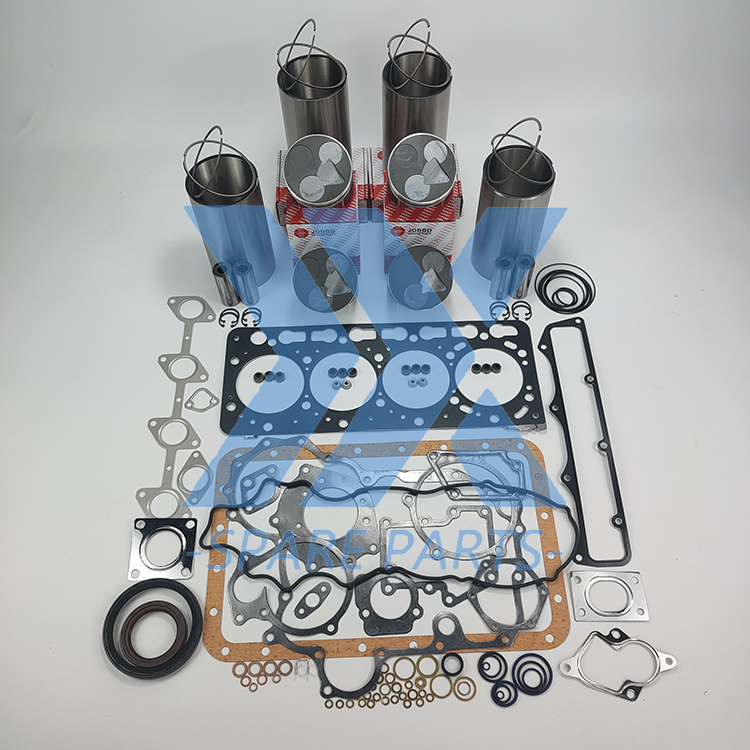 V3600 engine overhaul kit with piston kit spare parts for Kubota