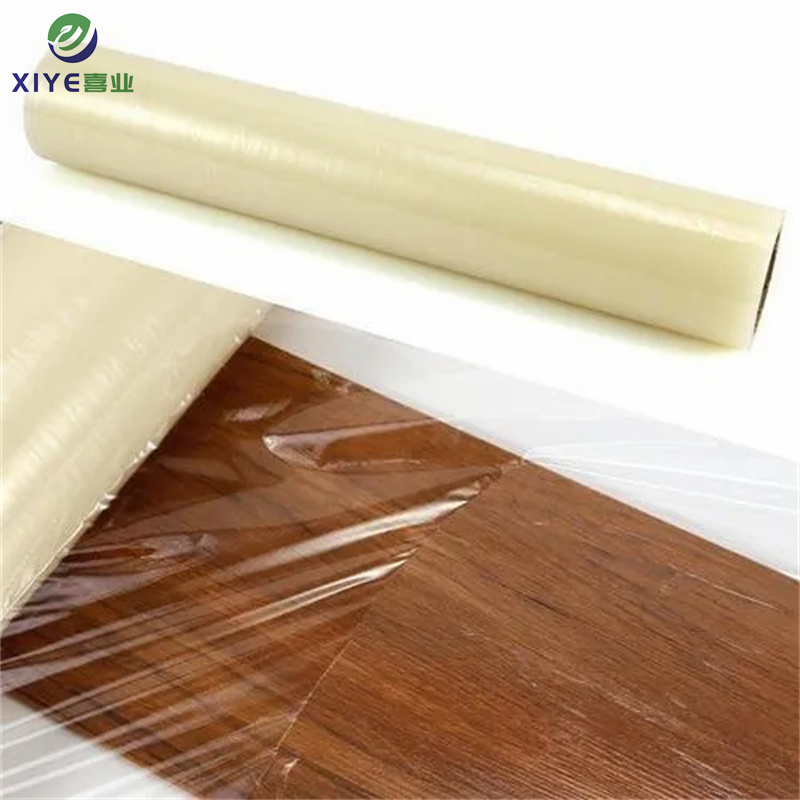 custom widely used transparent surface protective film roll polyethylene protective tapes for floor