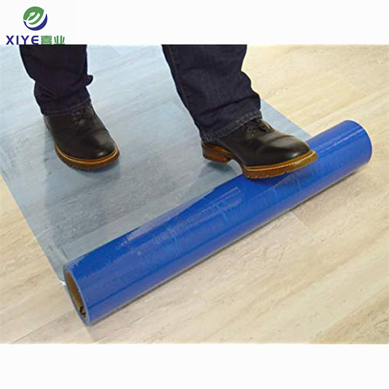 custom widely used transparent surface protective film roll polyethylene protective tapes for floor