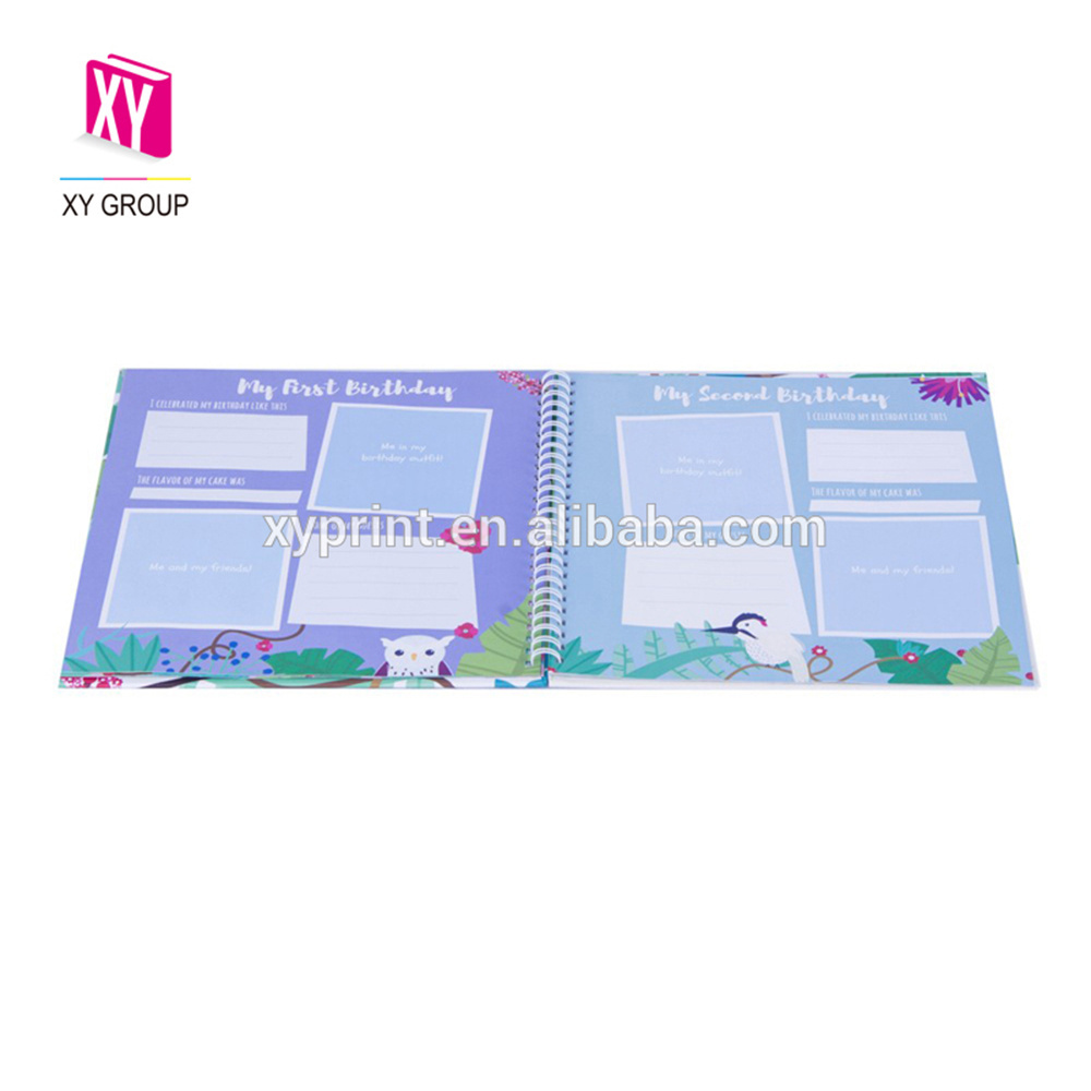 Wire-O/ Spiral Bound Paper Notebook, Brochure, Booklet, Flyer in China Printing Full Color Paper Customized