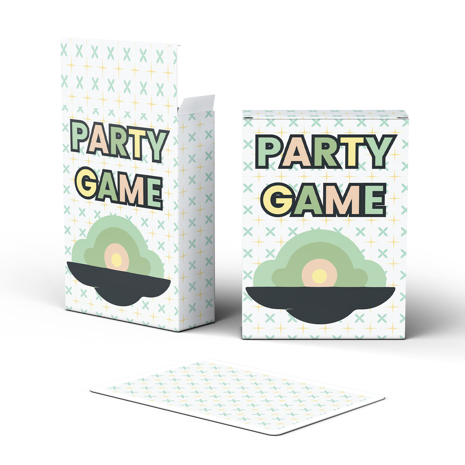 Custom Printing Flash Cards Playing Card Board Game Craft Paper Box Game Card for adult