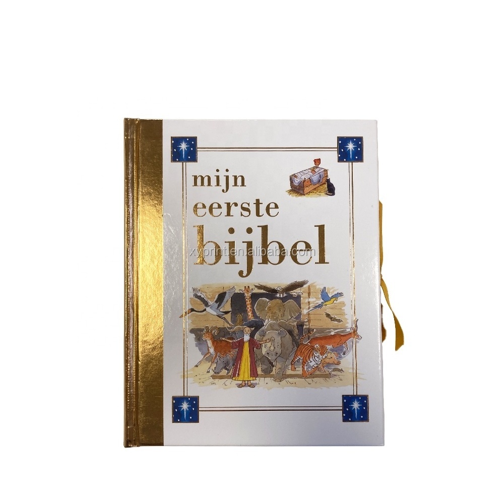 Hardcover Bible Story Book Printing Beautiful Pictures And Interesting Content Design Book Printing From Your Artwork