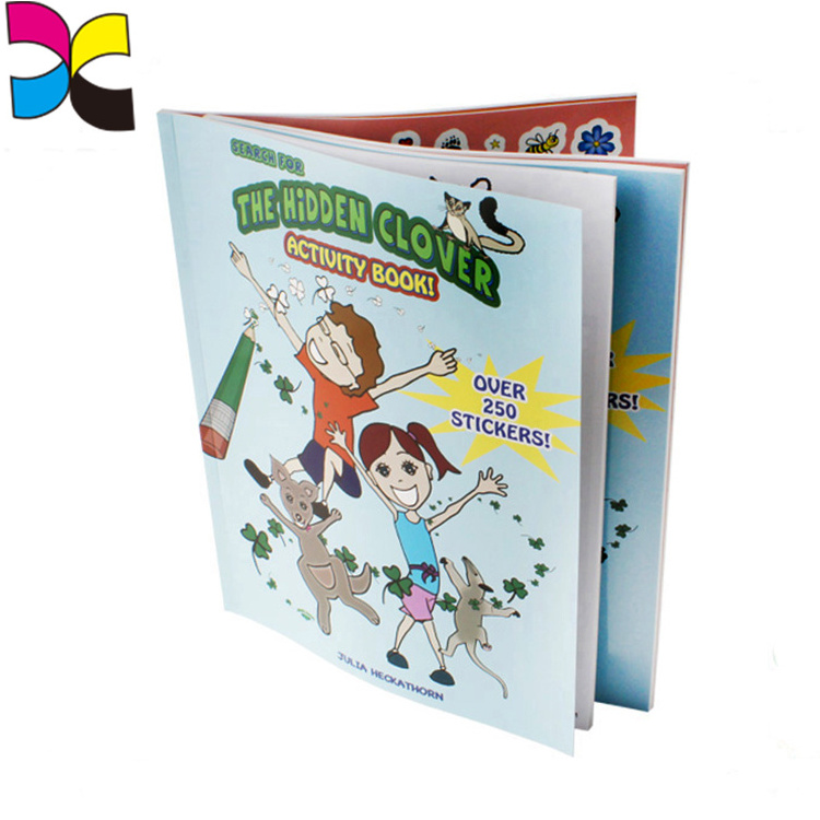 China Animals printing child education stickers for kids custom stickers Children sticker book