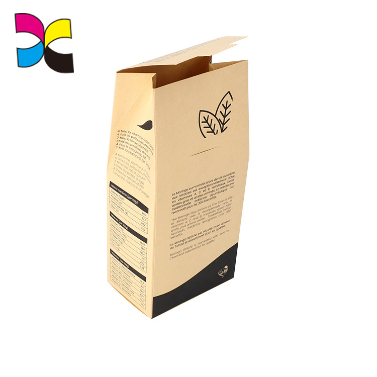 Wholesale Factory Price Luxury Coffee Tea Packaging Box Custom Logo Small Tea Bag Gift Packing Paper Shaped Box