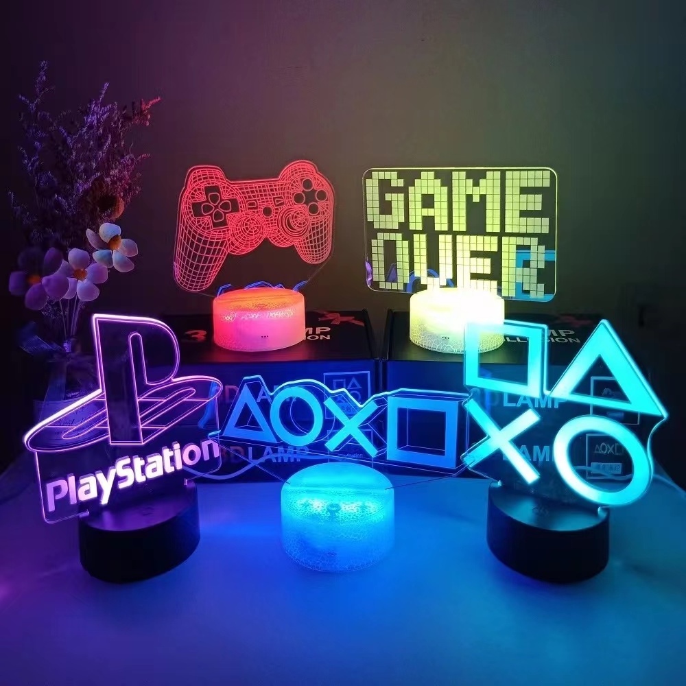 Gamepad Shape LED Night Light  for  Game Shop