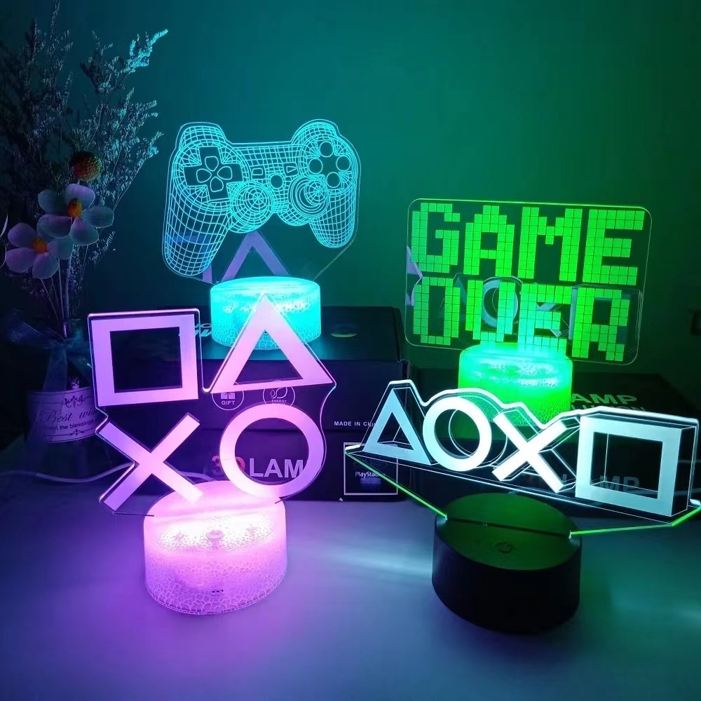 Gamepad Shape LED Night Light  for  Game Shop