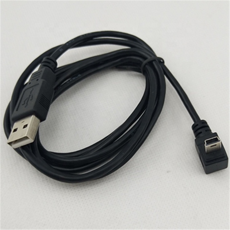 Nickel Plated Shielded USB A  Male to MINI 5p Cable USB 2.0 Data Cable For Mobile Phone Camera