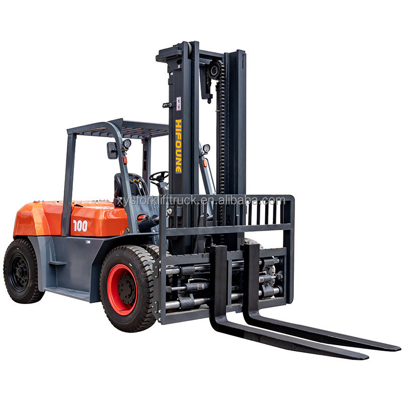 Container Moving Mechanical Shipping Container Forklift 18 Ton 2ton Hydraulic For Construction With 12 Miter Fork Carriages