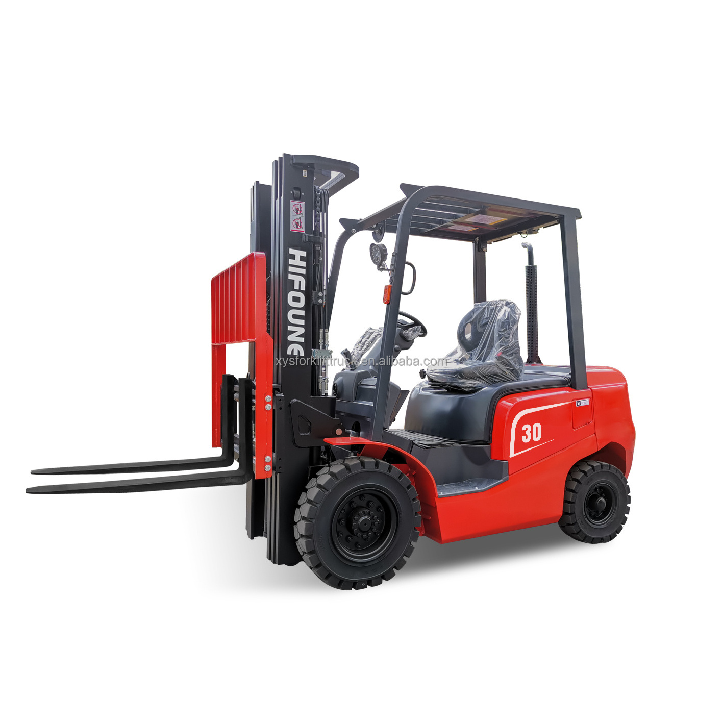 1220mm long fork chinese xinchai c490 engine lifting machines solideal tires 2ton mini diesel forklift with bale clamp