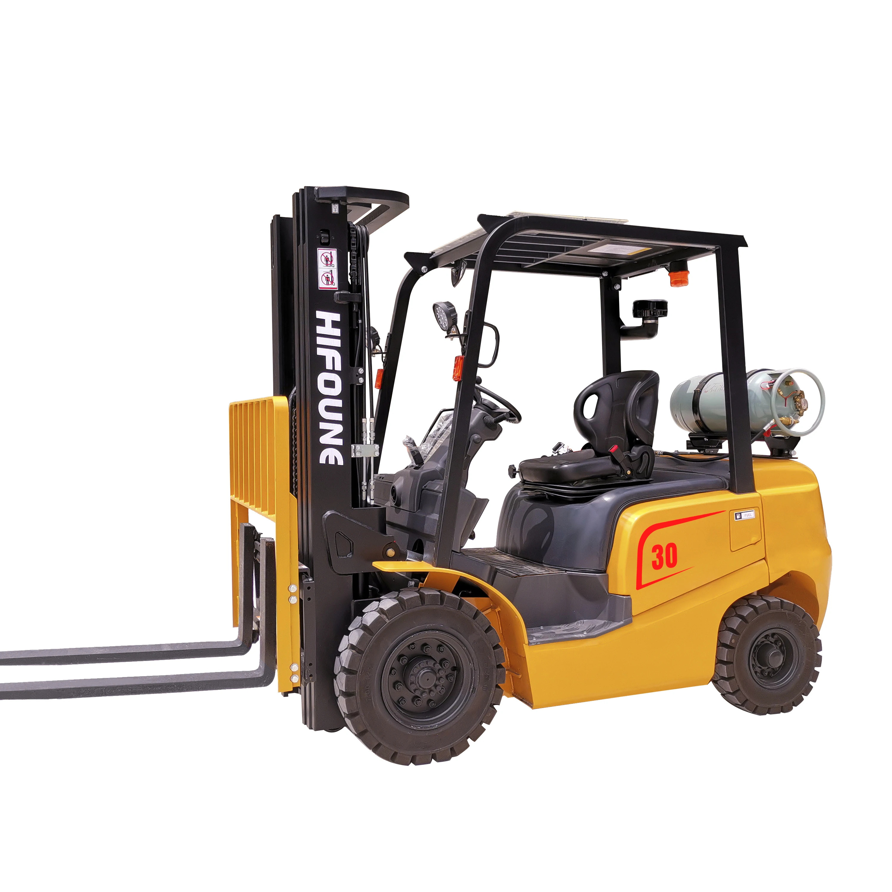 Quality Forklift truck lift height 2 ton gasoline nissan K21/K25 LPG forklift gas propane forklift