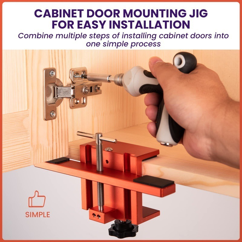 Cabinet Door Mounting Jig Woodworking Locker Cabinet Door Jig Cabinet Doors Installation