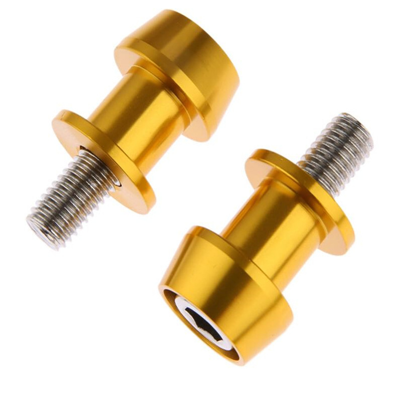 Colorful 6mm 8mm 10mm Motorcycle Scooter universal CNC aluminum Swing arm spools slider Screw