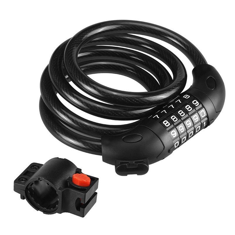 Bike Lock 5 Digit Code Combination Bicycle Security Lock