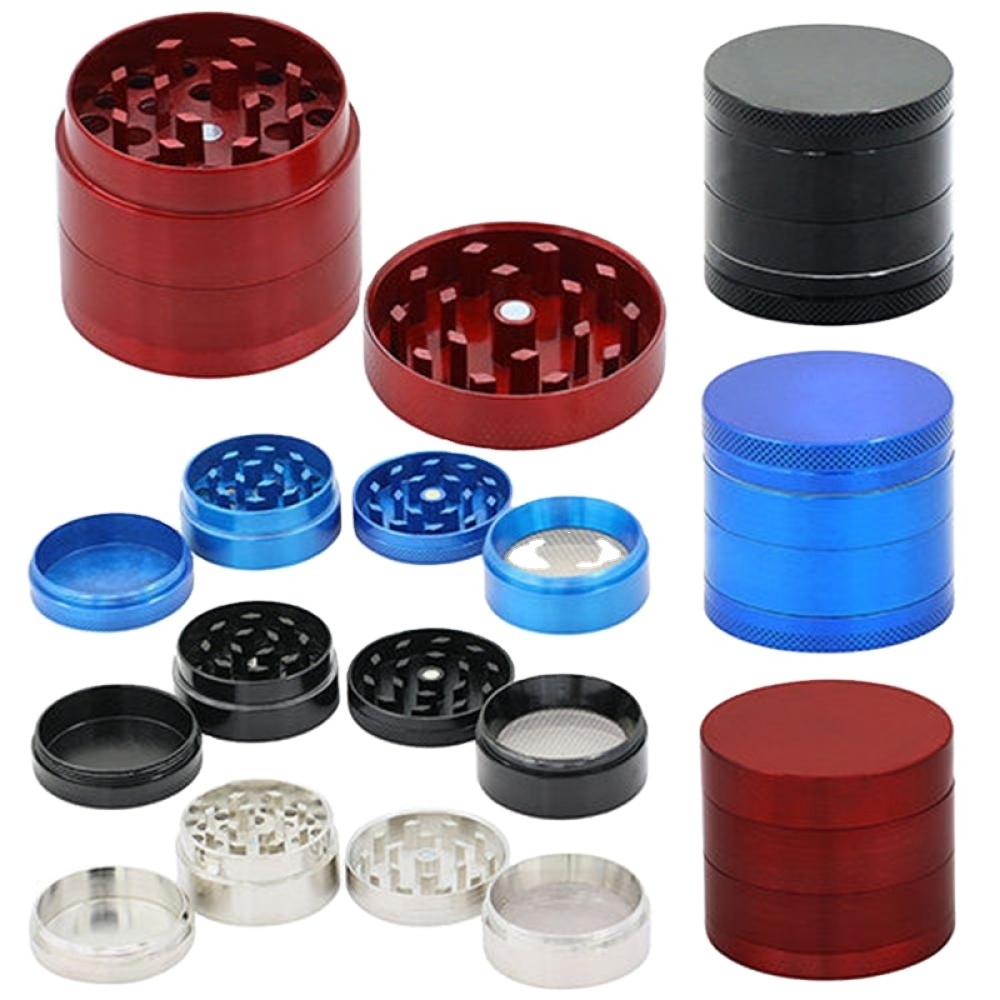 Metal Zinc Alloy Tobacco Grinder Premium Custom Dry Herb Grinder