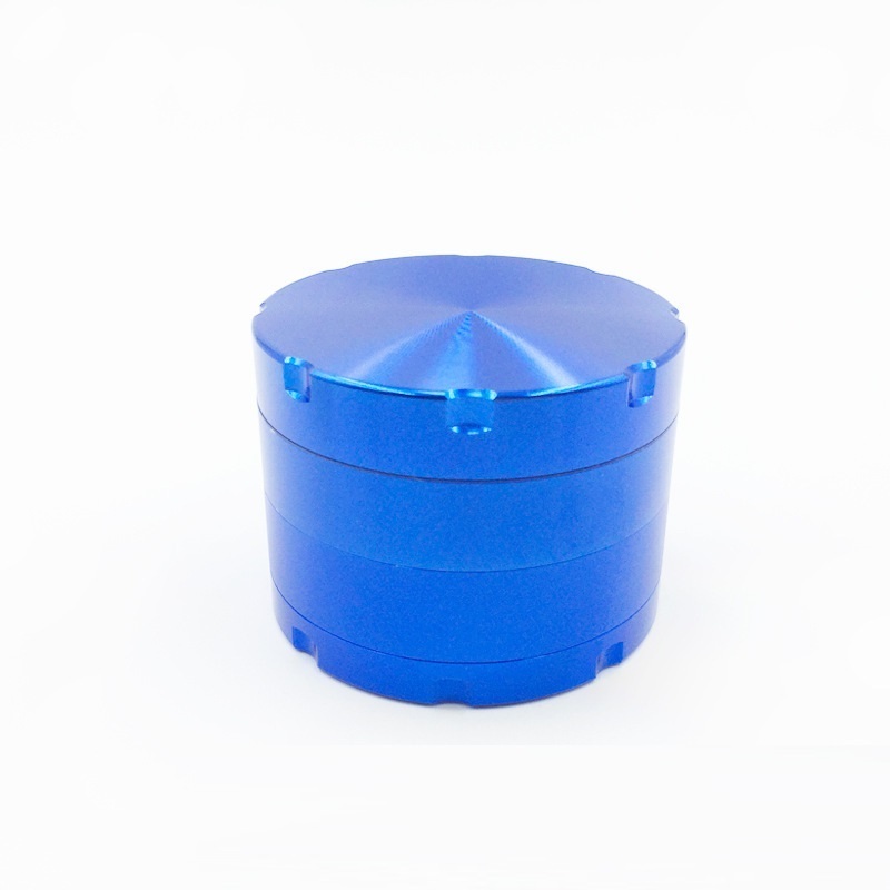 Aluminum Alloy Tobacco Grinder 4 part Large Herb Grinder Smoking Grinder Shredder 60mm Diameter