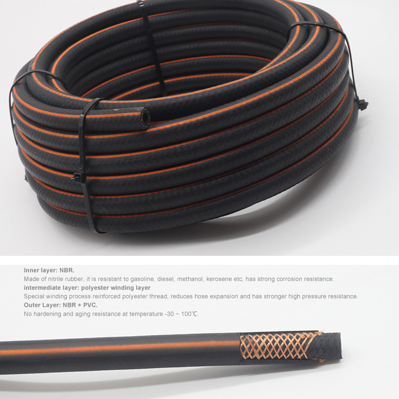 Rubber hoses for petrol and oil / custom Reinforced Rubber Fuel Hose