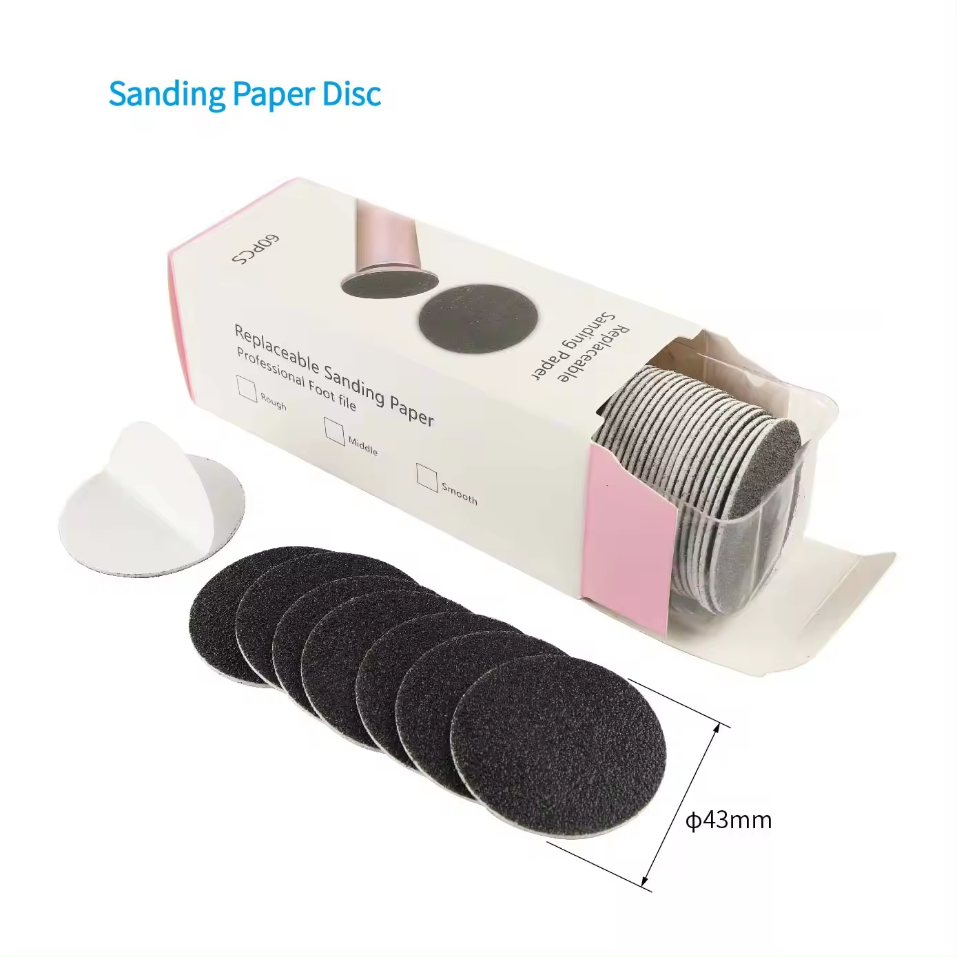 OEM Round Abrasive Sanding Disc for Foot Callus Remover