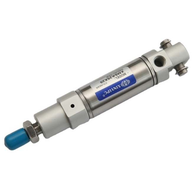 XINYIPC  TS16949 certified factory  OEM round Aluminum Stainless steel long stroke pneumatic cylinders