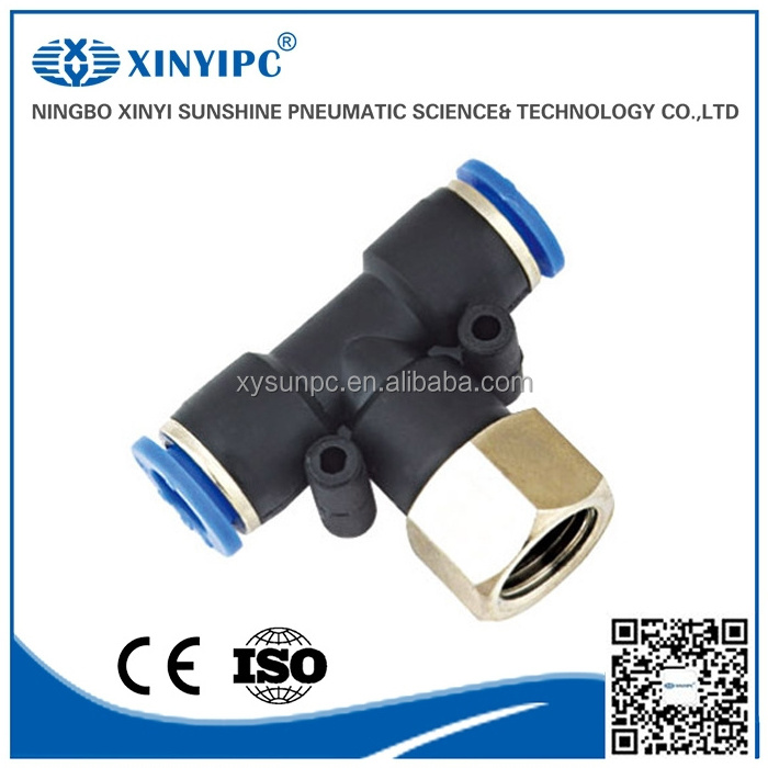 plastic quick connect tube fittings air fittings pneumatic fittings