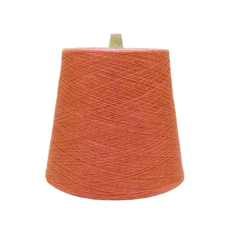 100% Regenerated recycle Polyester spun Yarn in stock with good price