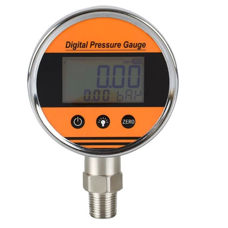 Double screen display  Battery-Powered High Accuracy Hydraulic Digital  Data logger Pressure gauge