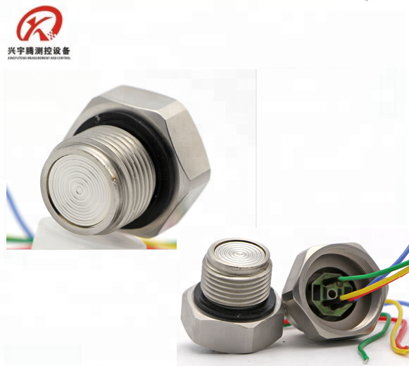 Flush Diaphragm 10MPa Thin Film 250MPa Strain Flat Piezoresistive Gauge Absolute Pressure Sensor