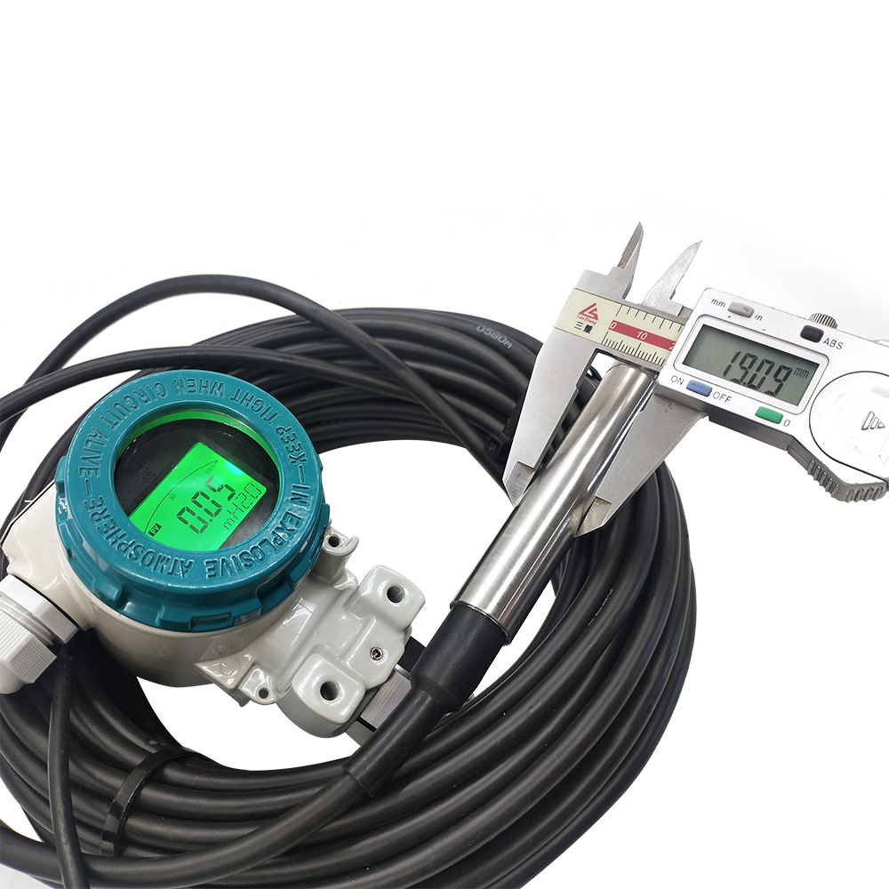 Industrial SS316L  IP68 Submersible digital LED LCD display  tank level transmitter sensor gauge