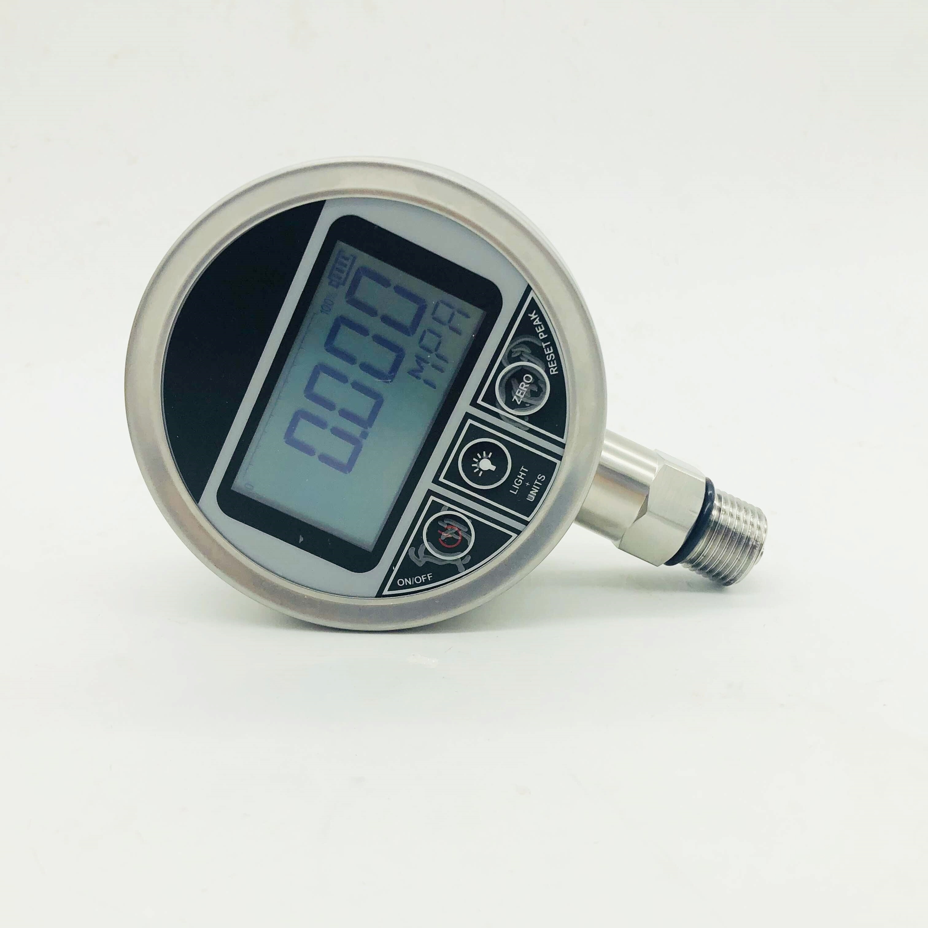 Double screen display  Battery-Powered High Accuracy Hydraulic Digital  Data logger Pressure gauge