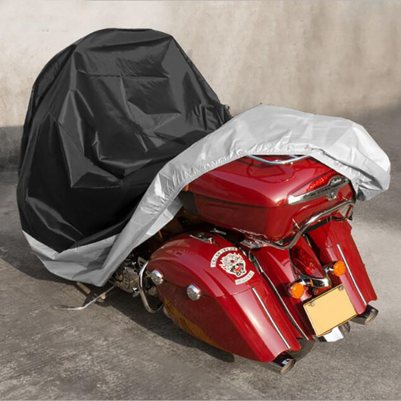 Drop shipping Large Size Motorcycle Waterproof  Rain Cover