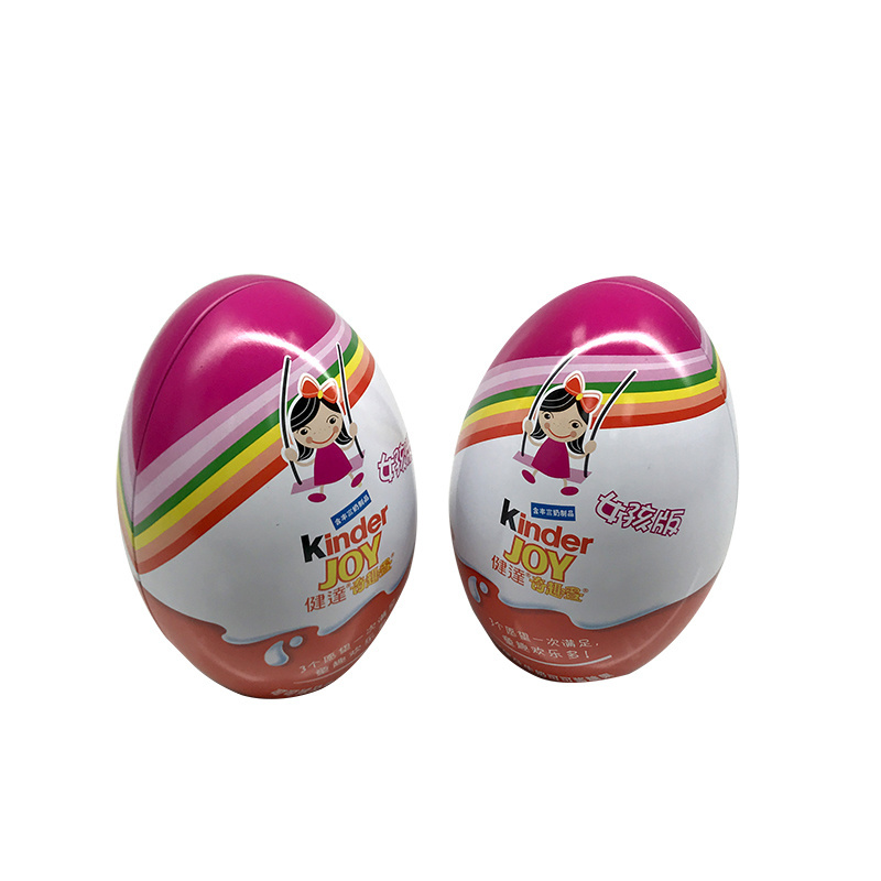 Easter egg tin packaging easter Day fantastic egg shape tin box