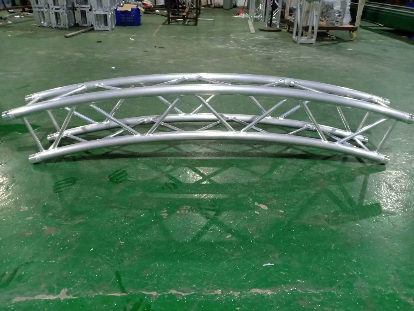 outdoor Aluminum arch display goal post truss for wedding for sale