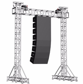 Line array stand crank lift tower tomcat speaker truss bridge