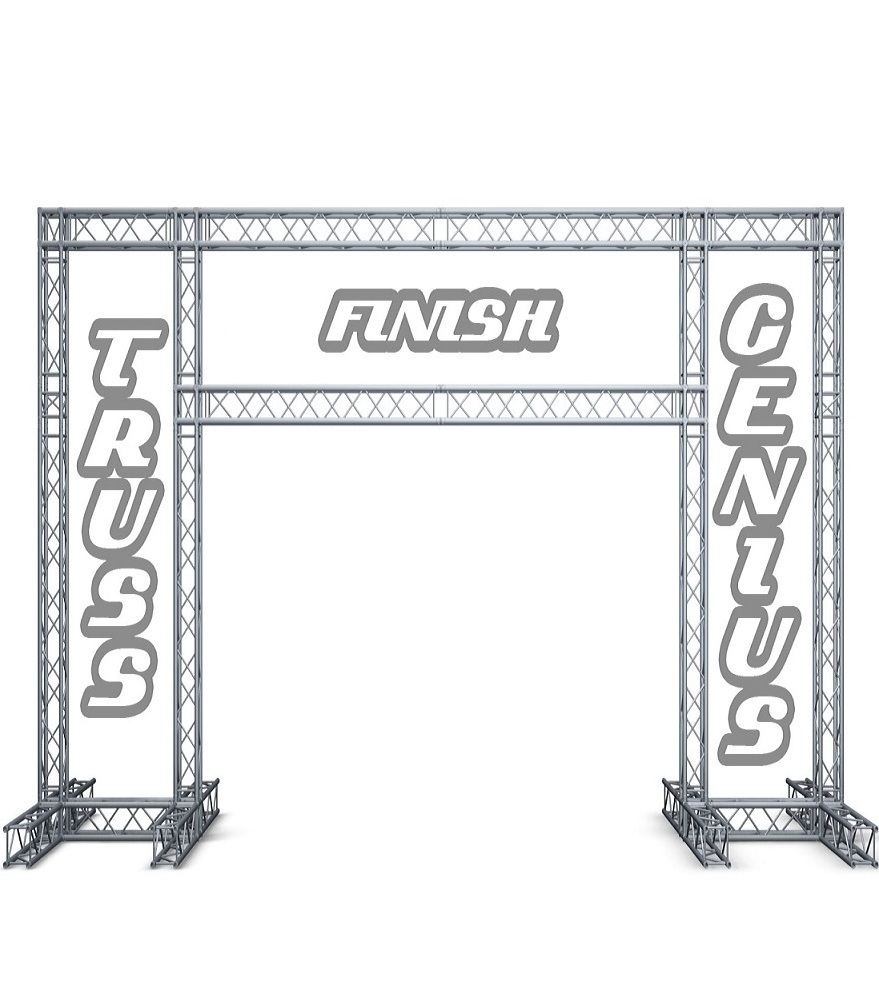 XY truss company aluminum Sports competition finish line truss for sale