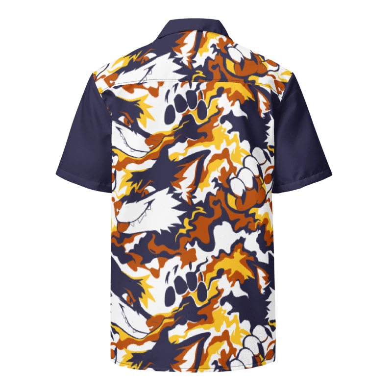 Custom Logo Design Sublimation Print Beach Wear Quick Dry Satin Polyester Button Down Collar Short Sleeves Men's Hawaiian Shirts