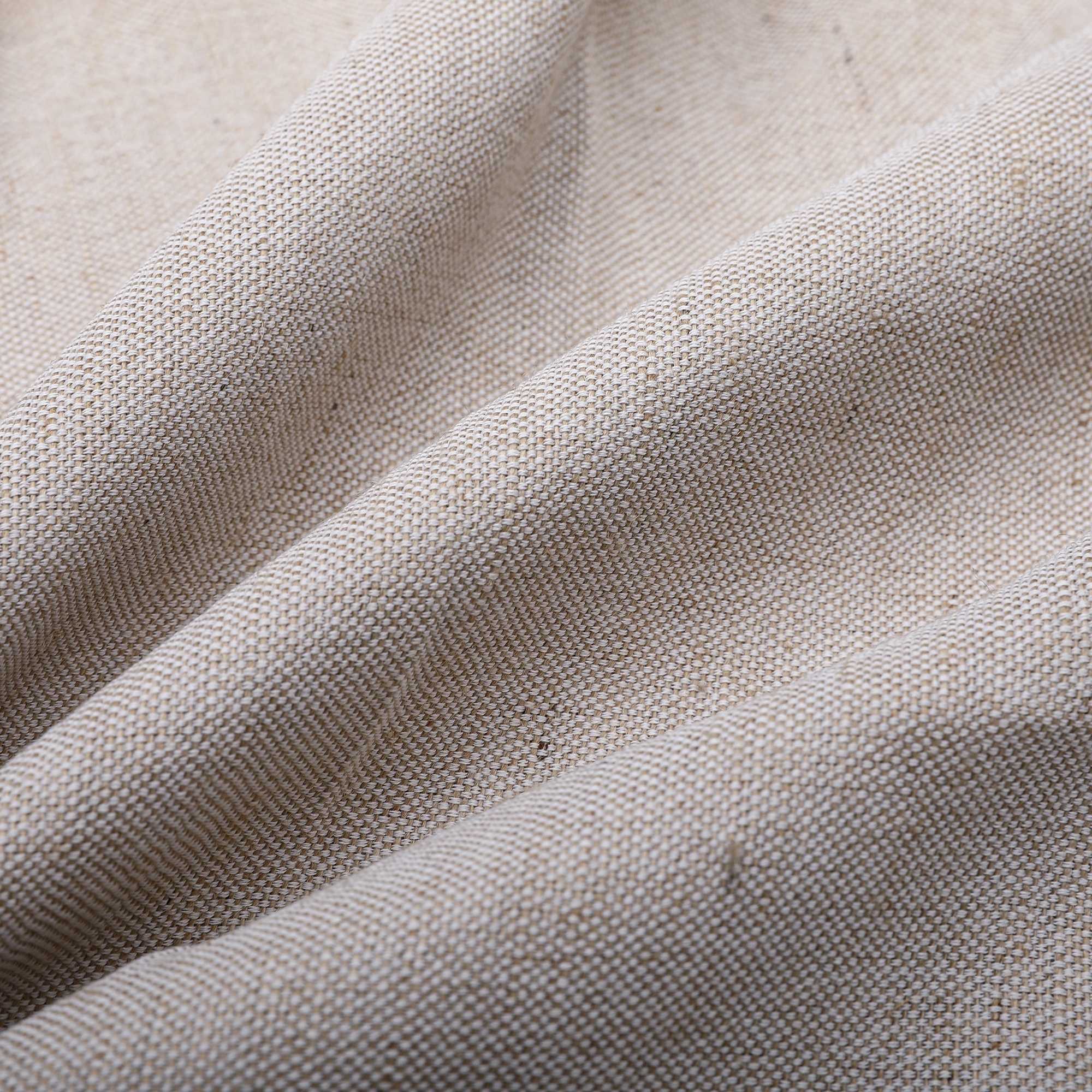 55% Jute 45% Cotton Fabric Cotton Burlap Linen Fiber High Quality Jacquard Weave